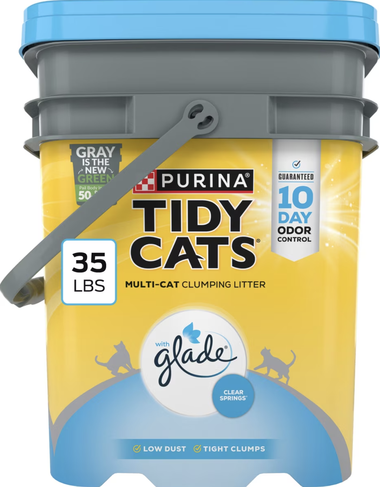 Tidy Cats with Glade Clear Springs Review: A Clinical Look at the 35-lb Multi-Cat Pail